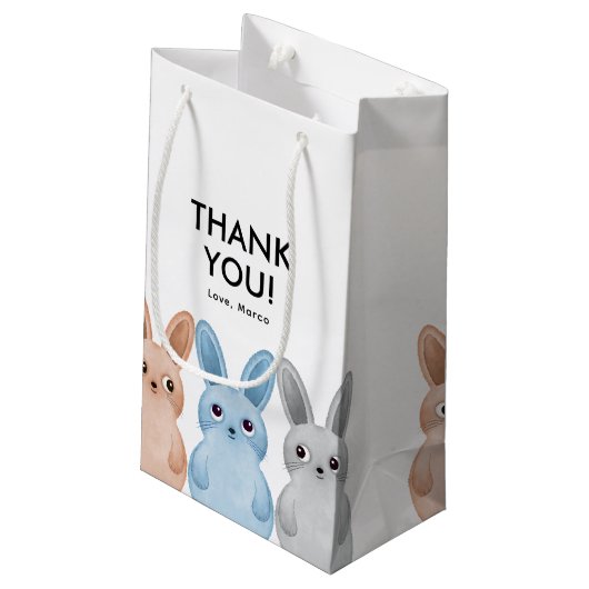 小さな感謝してい束 スモールペーパーバッグ (裏面アングル)