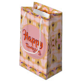 小さな感謝祭ファンシー紙抱き枕 スモールペーパーバッグ (裏面アングル)