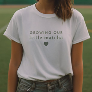 小さな抹茶ママになる Tシャツ
