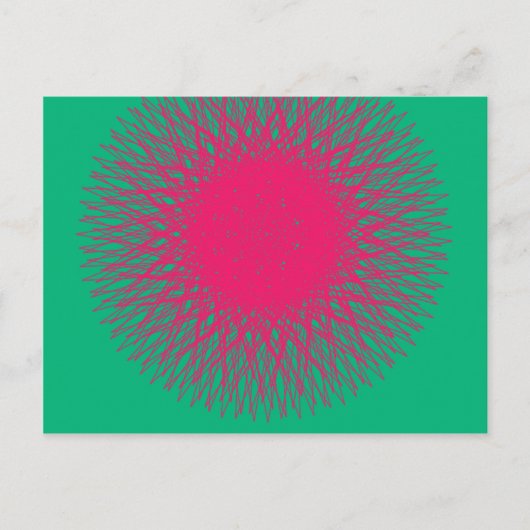 小さな抽象芸術 ポストカード (正面)