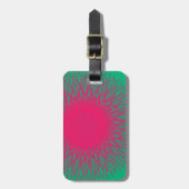 小さな抽象芸術 ラゲッジタグ (正面縦)