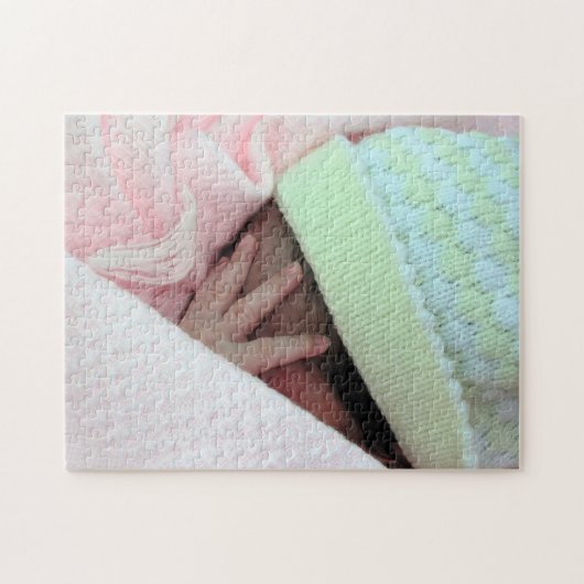 小さな指 ジグソーパズル (横)