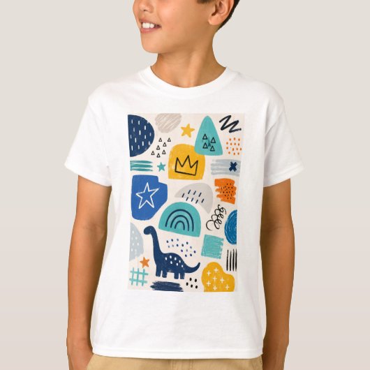 小さな探検家の冒険 Tシャツ (正面)