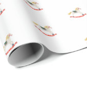 小さな揺れ馬の贈り物 ラッピングペーパー (ロールコーナー)