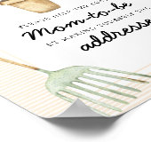 小さな救済忙し発芽 – Mom-to-Be ポスター (角)