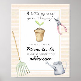 小さな救済忙し発芽 – Mom-to-Be ポスター
