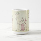 小さな教会 – コーヒーマグ コーヒーマグカップ (中央)