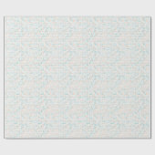 小さな斑点が混在した抽象芸術背景 ラッピングペーパー (フラット)