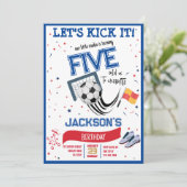 小さな新人サッカー誕生日を蹴ろう 招待状 (スタンド正面)