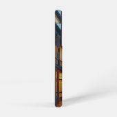 小さな日本の雨の道 SAMSUNG GALAXYケース (右側面)