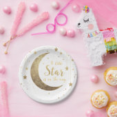 小さな星が途中にある紙プレート ペーパープレート (パーティー)