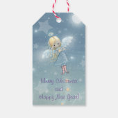 小さな星の天使 クリスマスギフトタグ ギフトタグ (裏面)