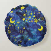 小さな星 ラウンドクッション (裏面)