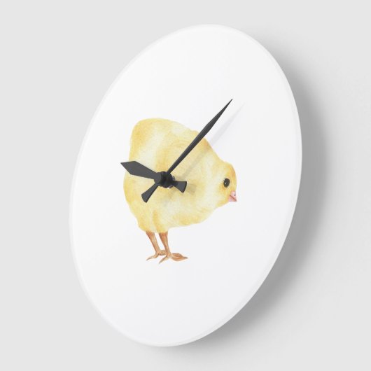 小さな時計。 ラージ壁時計 (傾斜)