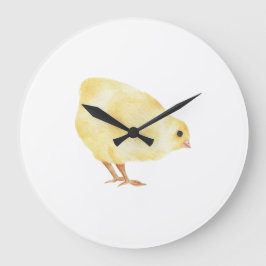 小さな時計。 ラージ壁時計