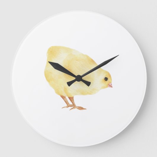 小さな時計。 ラージ壁時計 (正面)