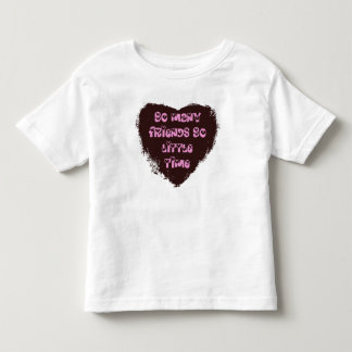 小さな時間の女の子 トドラーTシャツ