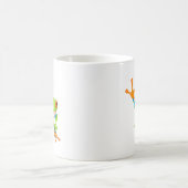 小さな木のカエル コーヒーマグカップ (中央)