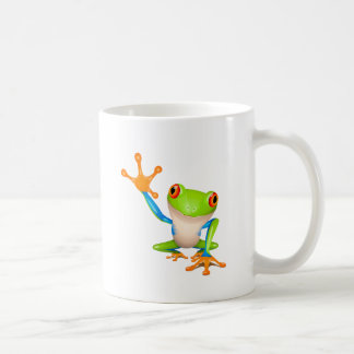 小さな木のカエル コーヒーマグカップ
