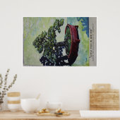 小さな木の赤ポット ポスター (キッチン)