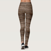 小さな木製フローリング敷板 レギンス (裏面)