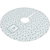 小さな木 | 木モノグラムののスカート ブラッシュドポリエステルツリースカート (アングル)