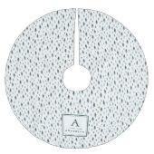 小さな木 | 木モノグラムののスカート ブラッシュドポリエステルツリースカート (正面)