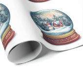 小さな村のデザイン ラッピングペーパー (ロールコーナー)