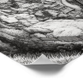 小さな村のポスクールター ポスター (角)