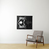 小さな来ブーの間もなくハートの手 タペストリー (インサイチュ(横))