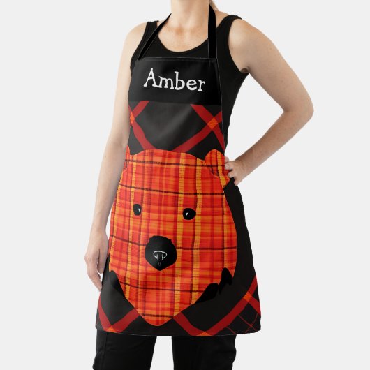 小さな格子縞の物語 エプロン (インサイチュ)