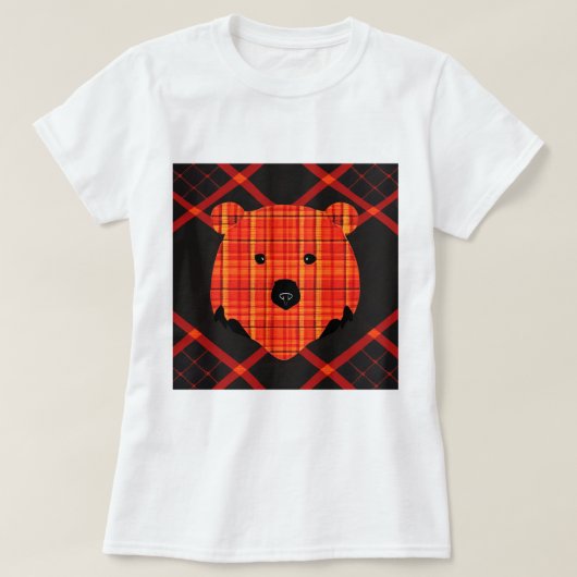 小さな格子縞の物語 Tシャツ (デザイン正面)
