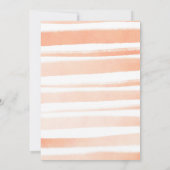 小さな桃が誘いに来る 招待状 (裏面)