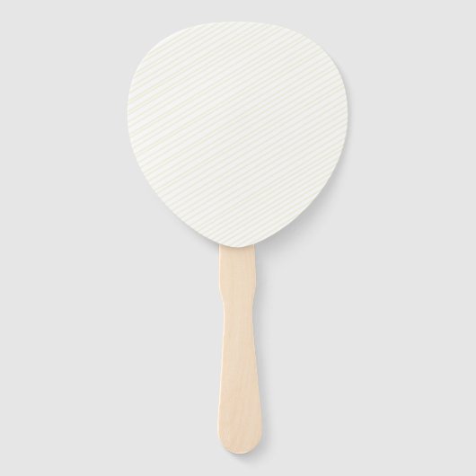 小さな桃が赤ちゃんシャワーの途中にある ハンドファン (裏面)