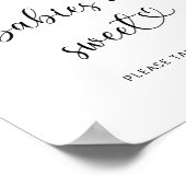 小さな桃 – ベビーは甘いポスター ポスター (角)