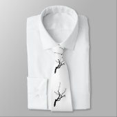 小さな梅の小枝 ネクタイ (タイ)