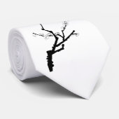 小さな梅の小枝 ネクタイ (ロール)