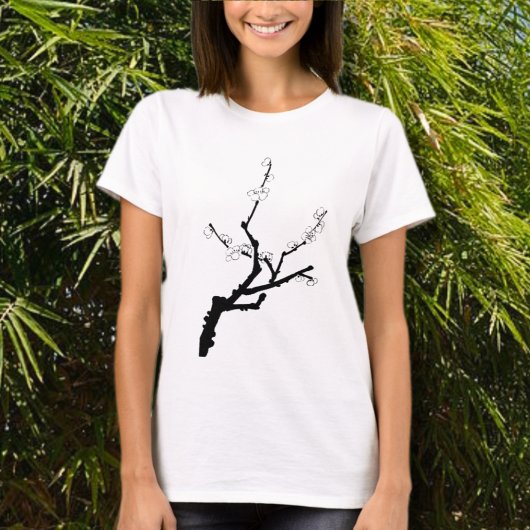 小さな梅の小枝 Tシャツ