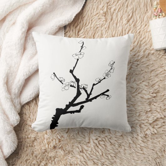 小さな梅の花 – 枕 (ブランケット)