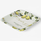 小さな梨の方法フルーツテーマ赤ちゃんシャワー ペーパープレート (傾斜あり)