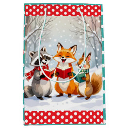 小さな森の動物たちがクリスマス・キャロルを歌う ミディアムペーパーバッグ