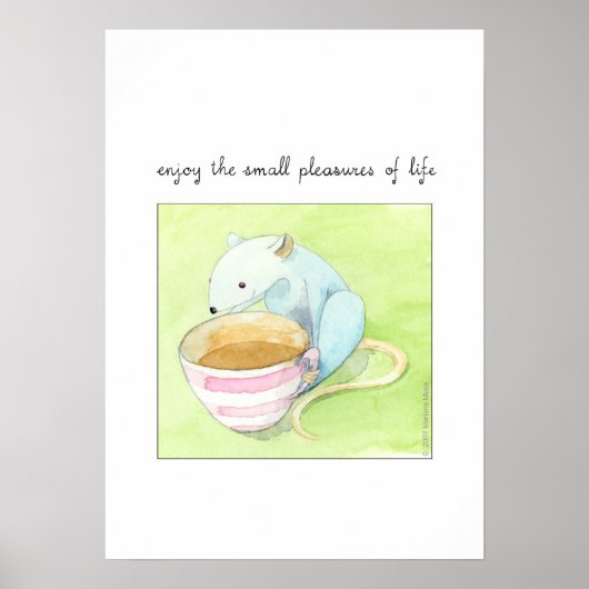 小さな楽しみ ポスター (正面)