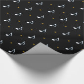 小さな楽譜 ラッピングペーパー (角)