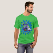 小さな機関車クロトゥニアラシー Tシャツ (正面フル)