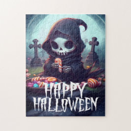 小さな死神とキャンディハッピーハローウィン ジグソーパズル