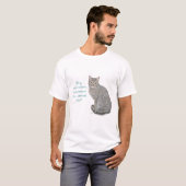 小さな毛玉からの喜び Tシャツ (正面フル)