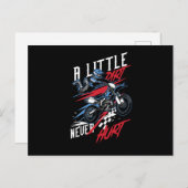 小さな汚れがクワッドレーシングオフロードATV Gを傷つけない ポストカード (正面/裏面)