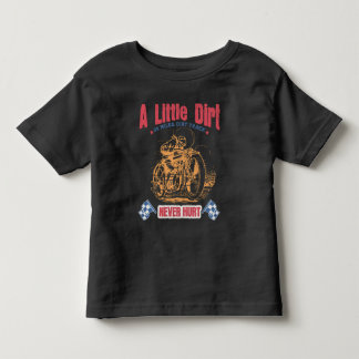 小さな汚れは決してデザインを傷つけない。 トドラーTシャツ