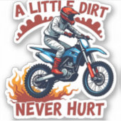 小さな汚れは決して傷つけない シール (正面)