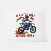 小さな汚れは決して傷つけない ドアマット (正面)